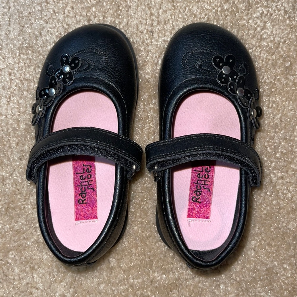 Flower Velcro Toddler Shoes